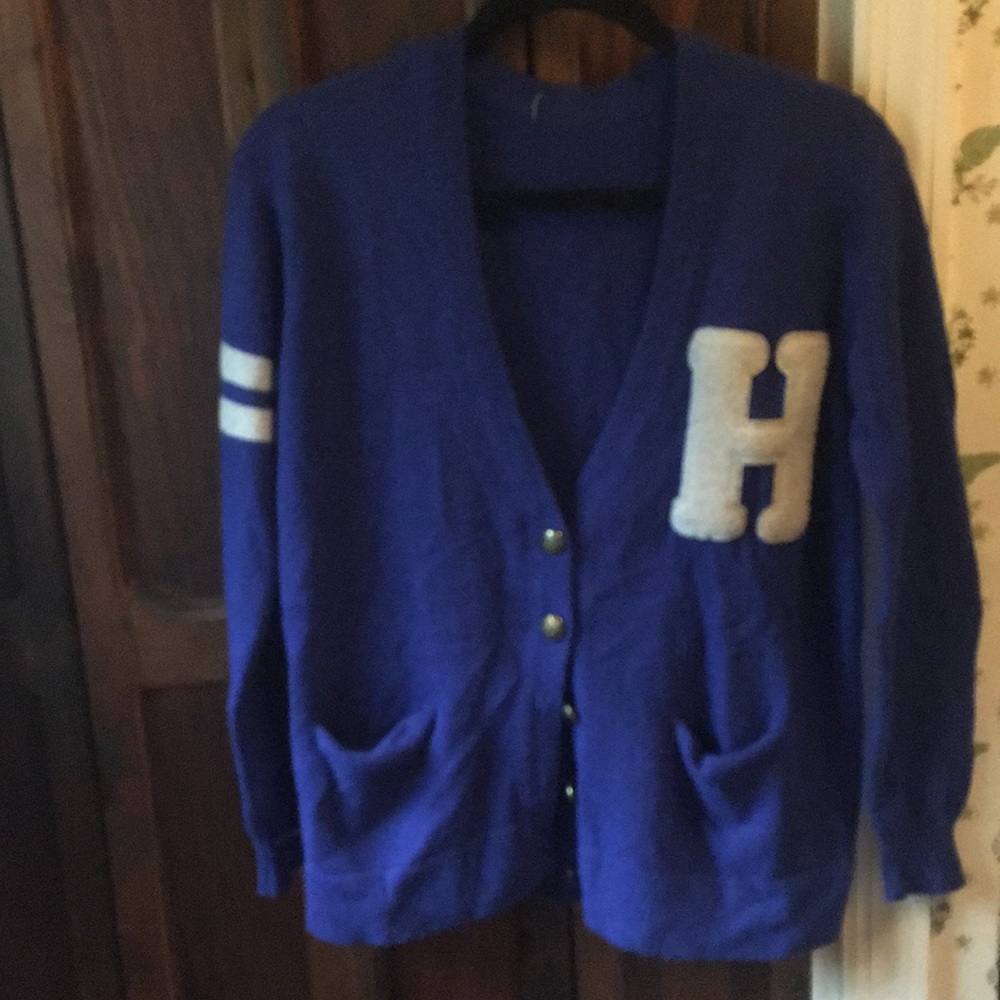 Vintage varsity letter sweater